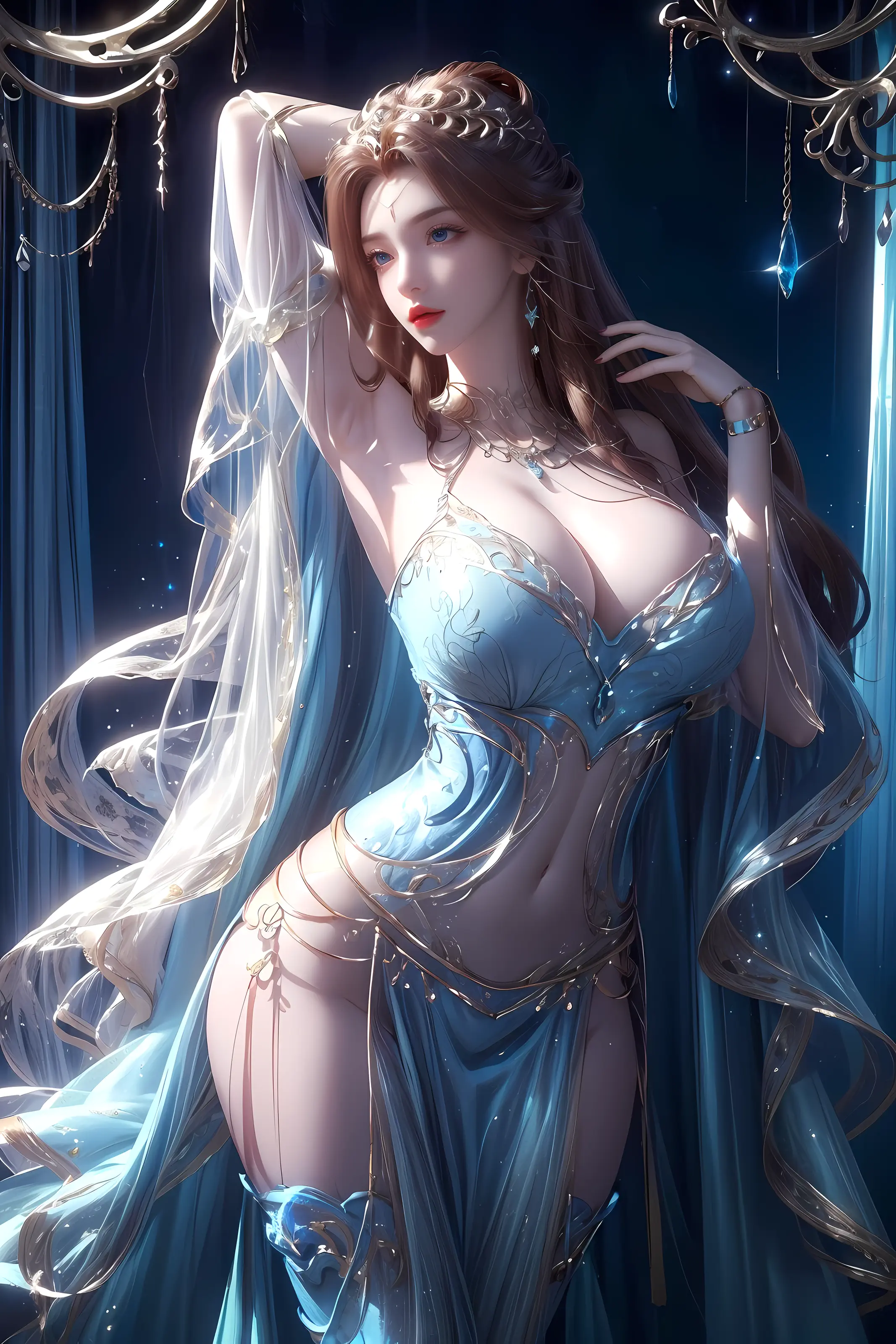 图片[8]-美图千千(在线看图)[AI绘画] 百炼成神 苏灵韵 [16张]-美图千千(在线看图)美图千千