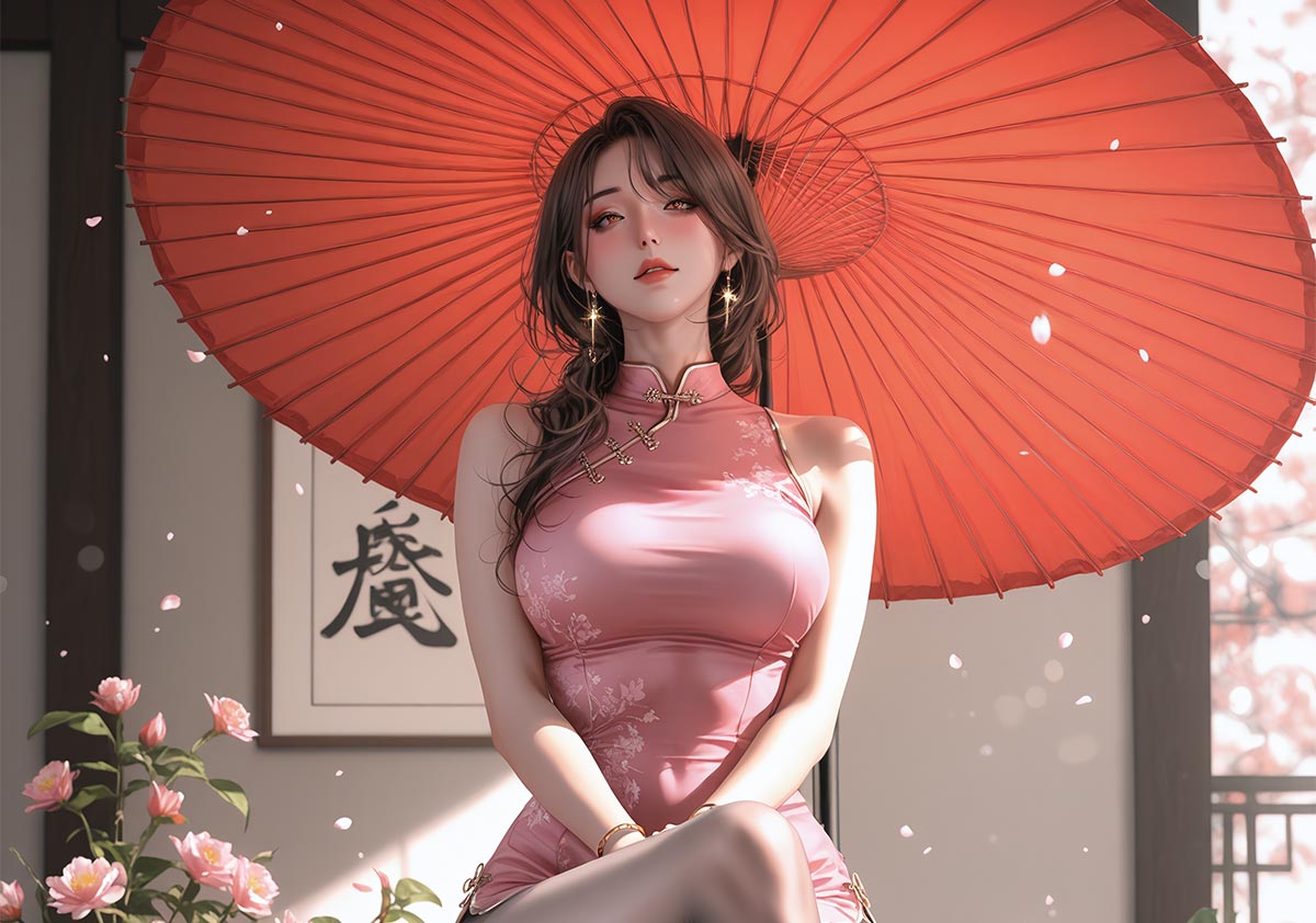 [AI绘画] 淑英 旗袍 [31张]-美图千千(在线看图)美图千千