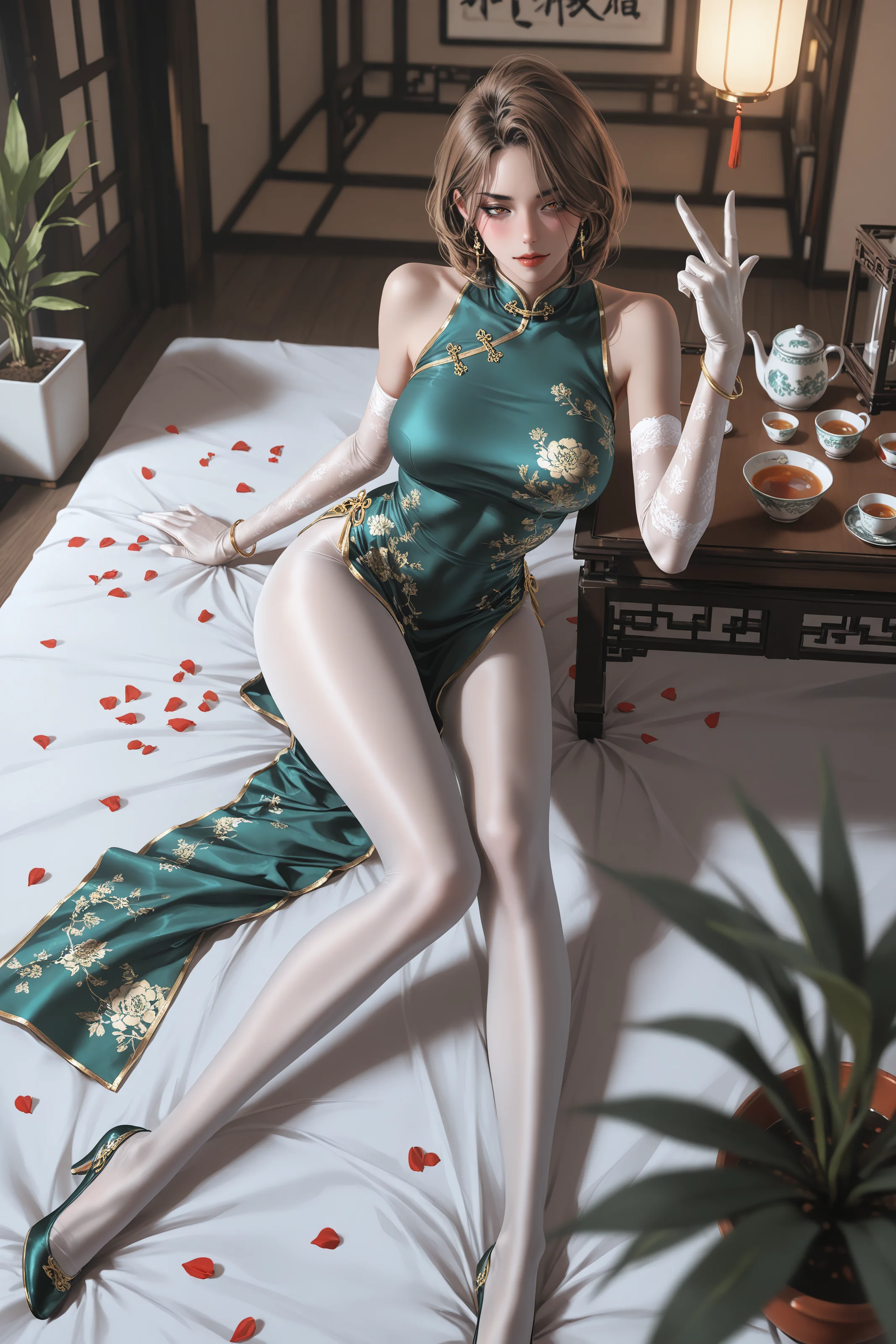 图片[5]-美图千千(在线看图)[AI绘画] 罗素丽 旗袍 [29张]-美图千千(在线看图)美图千千