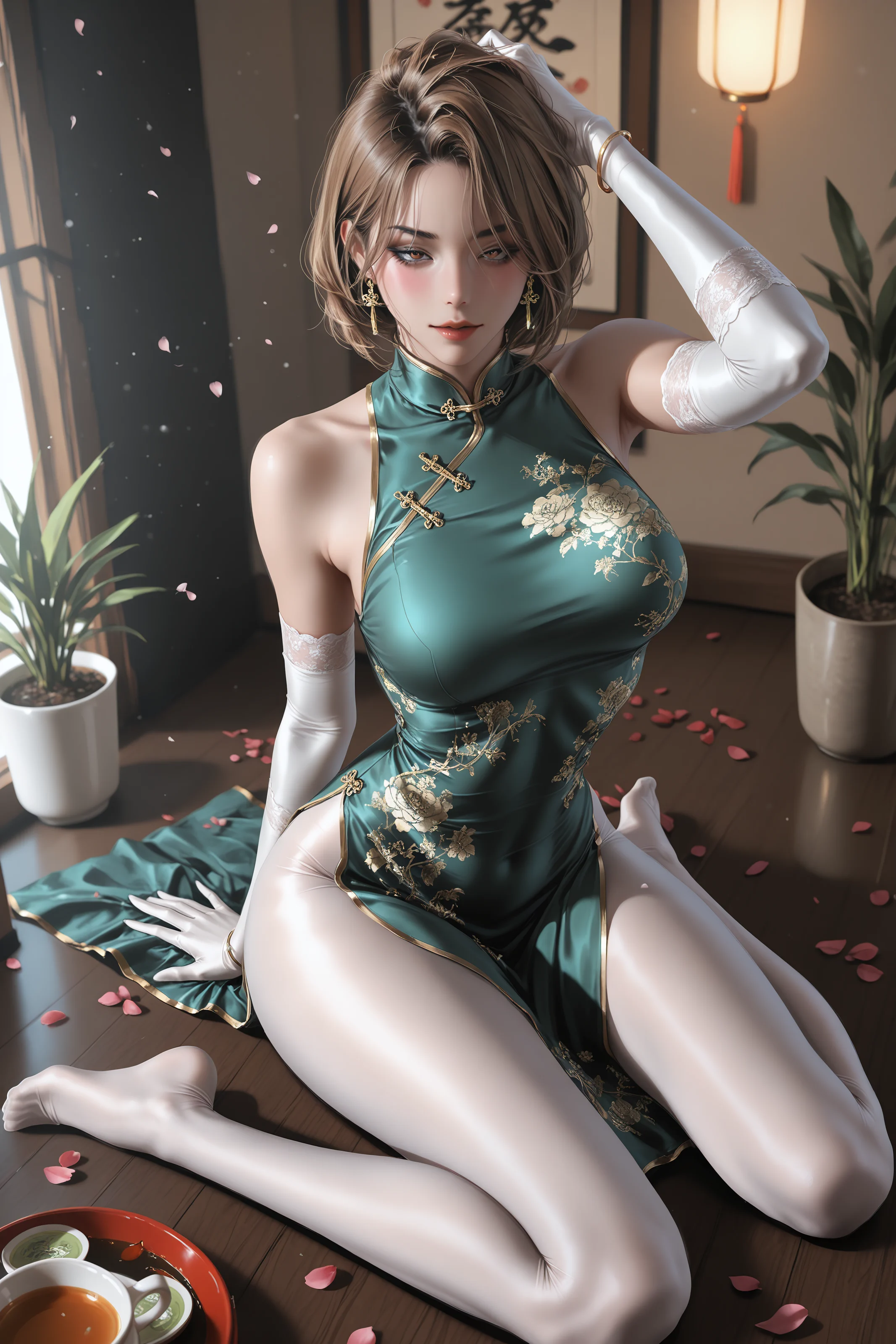 图片[6]-美图千千(在线看图)[AI绘画] 罗素丽 旗袍 [29张]-美图千千(在线看图)美图千千