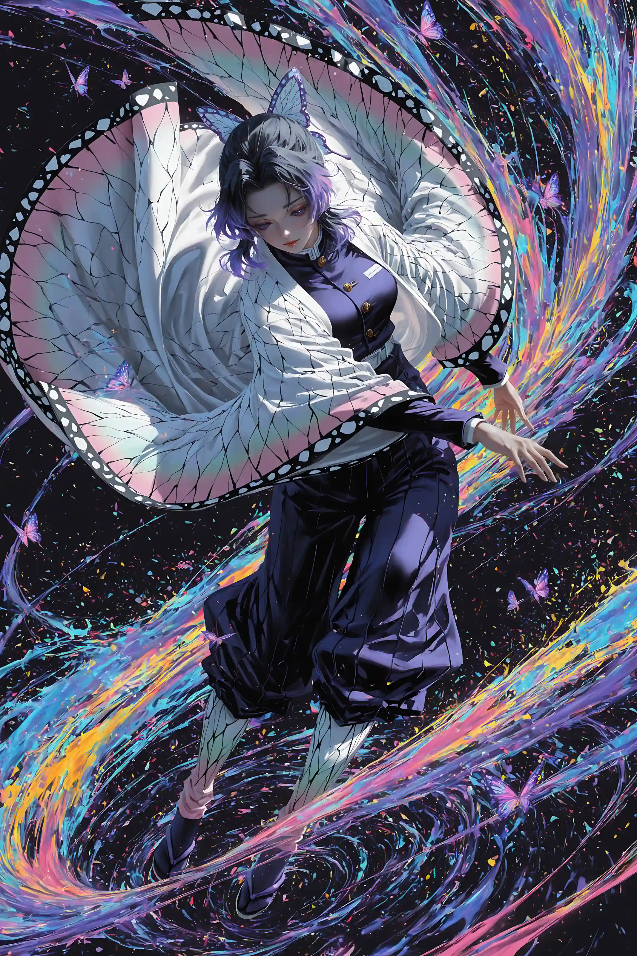 图片[6]-美图千千(在线看图)[AI绘画] 鬼灭之刃 蝴蝶忍壁纸 [26张]-美图千千(在线看图)美图千千