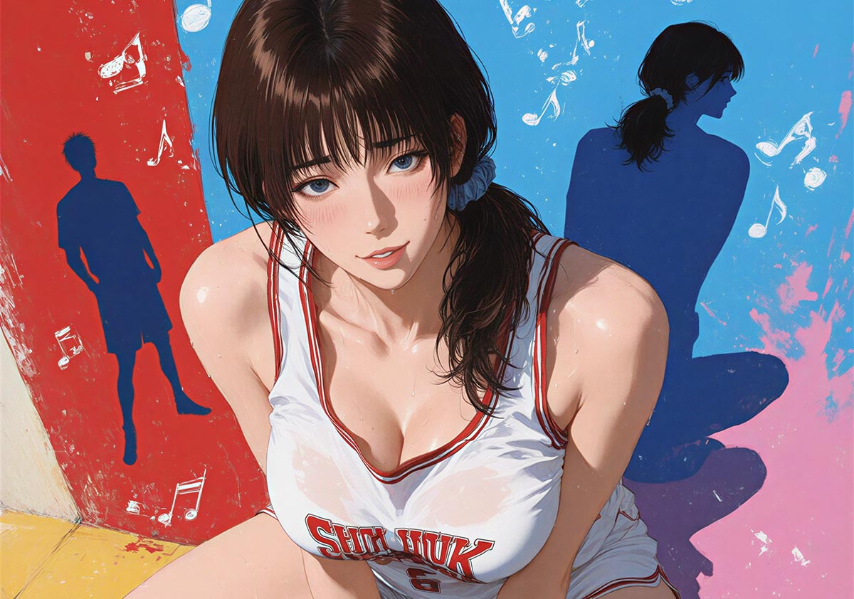 [AI绘画] 赤木晴子 壁纸 [21张]-美图千千(在线看图)美图千千