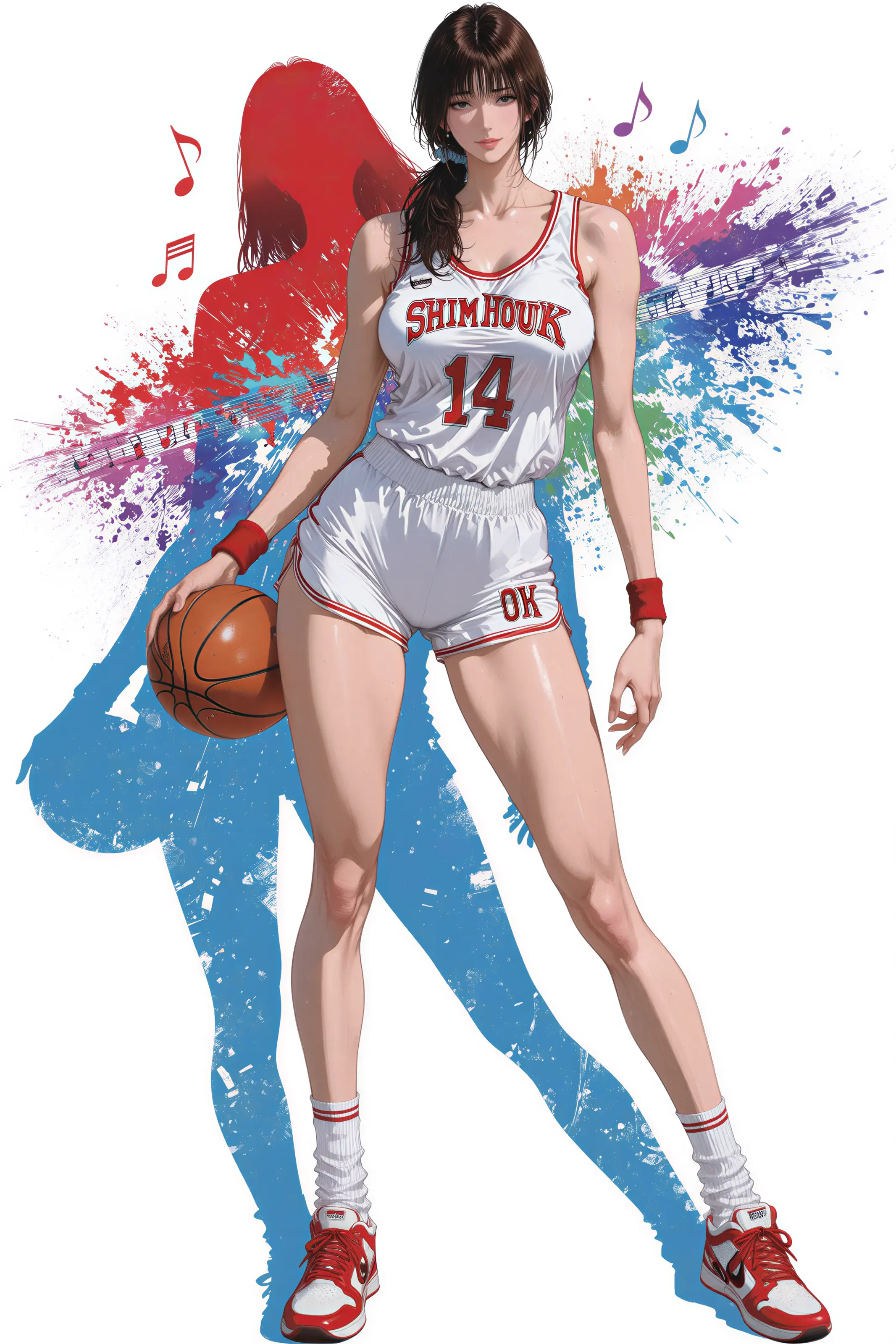 图片[2]-美图千千(在线看图)[AI绘画] 赤木晴子 壁纸 [21张]-美图千千(在线看图)美图千千