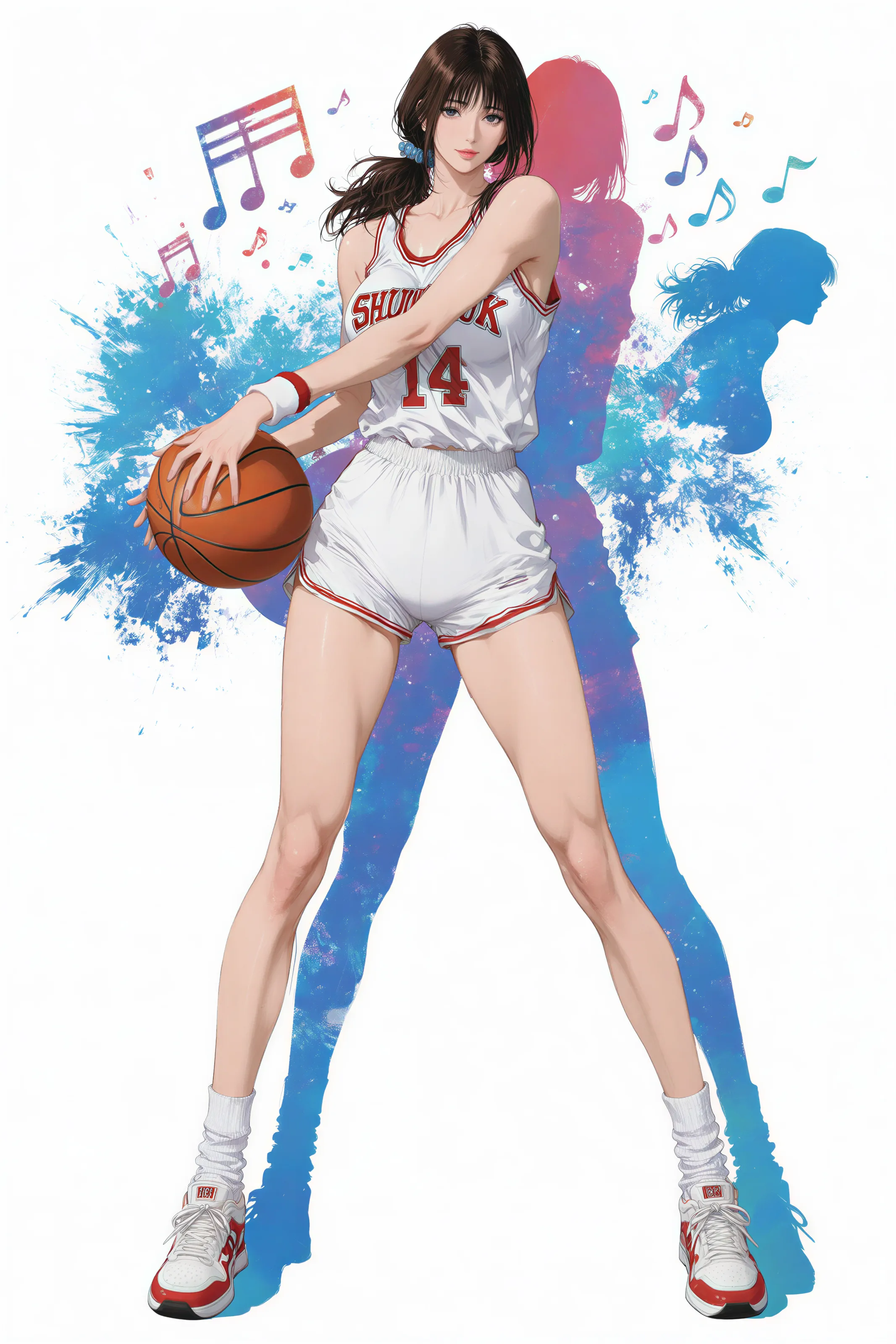 图片[4]-美图千千(在线看图)[AI绘画] 赤木晴子 壁纸 [21张]-美图千千(在线看图)美图千千