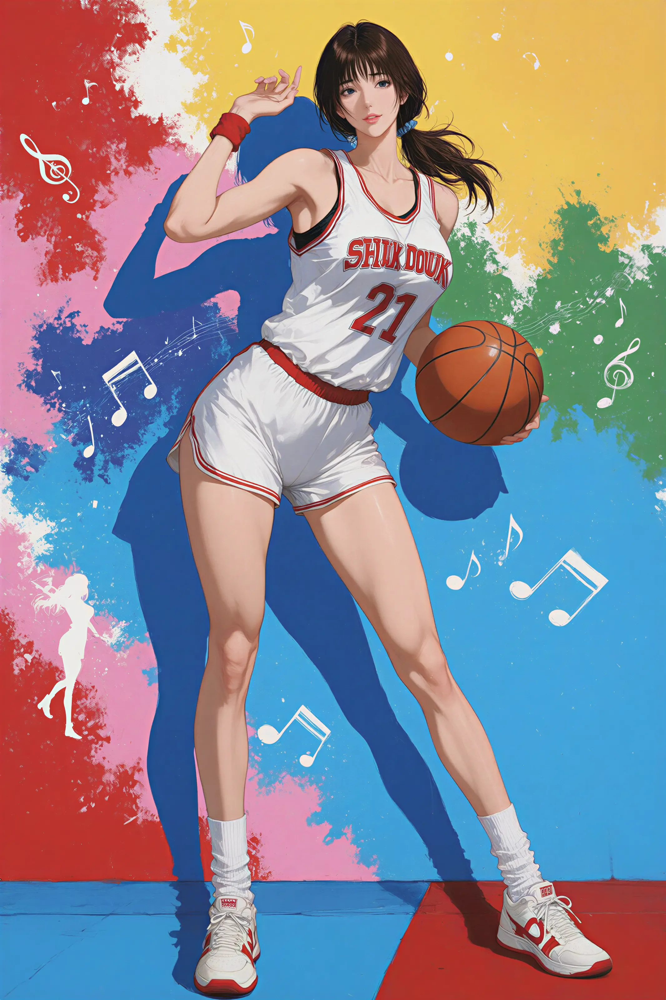 图片[5]-美图千千(在线看图)[AI绘画] 赤木晴子 壁纸 [21张]-美图千千(在线看图)美图千千