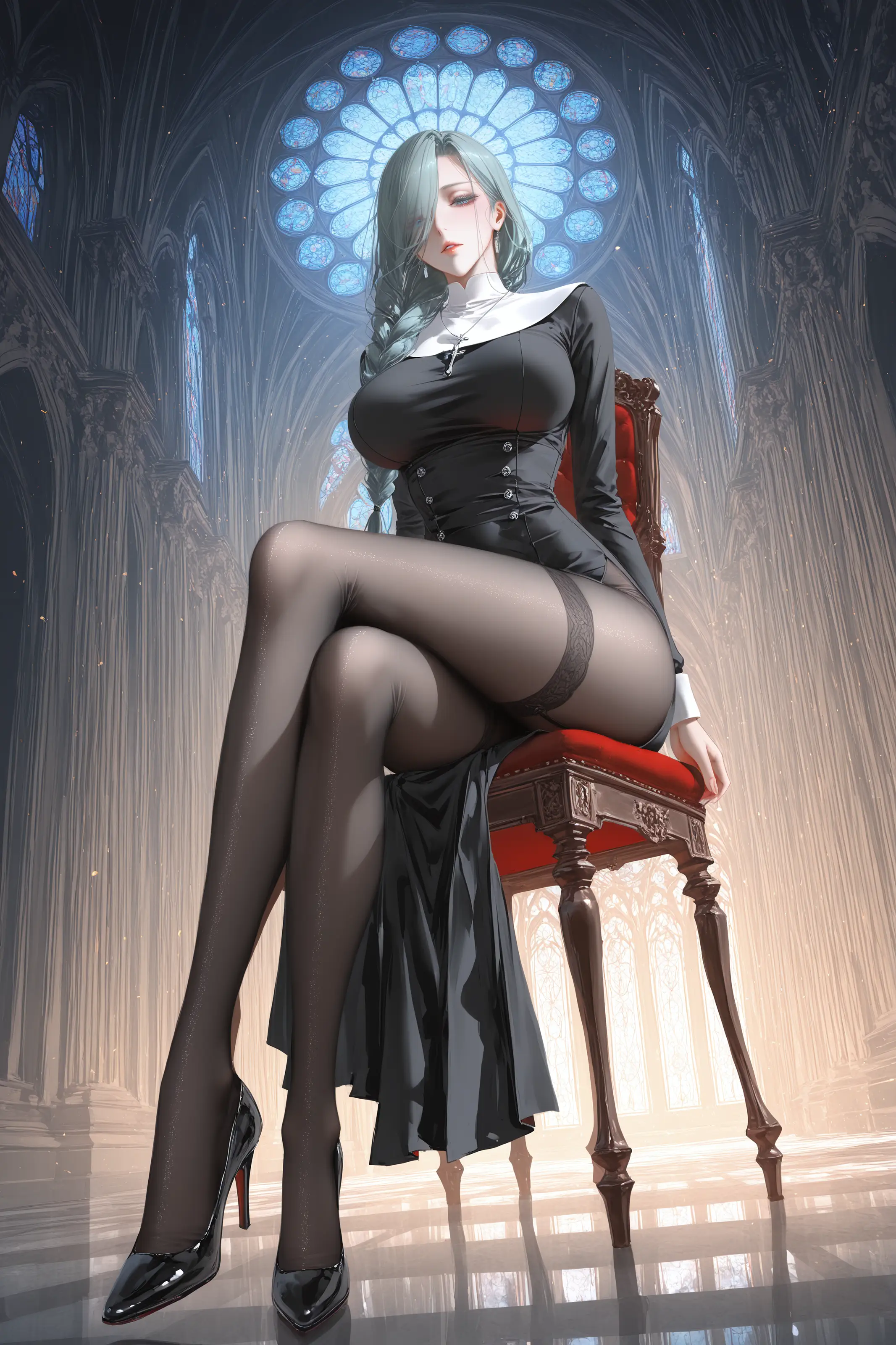 图片[3]-美图千千(在线看图)[AI绘画] 冥冥修女 [28张]-美图千千(在线看图)美图千千