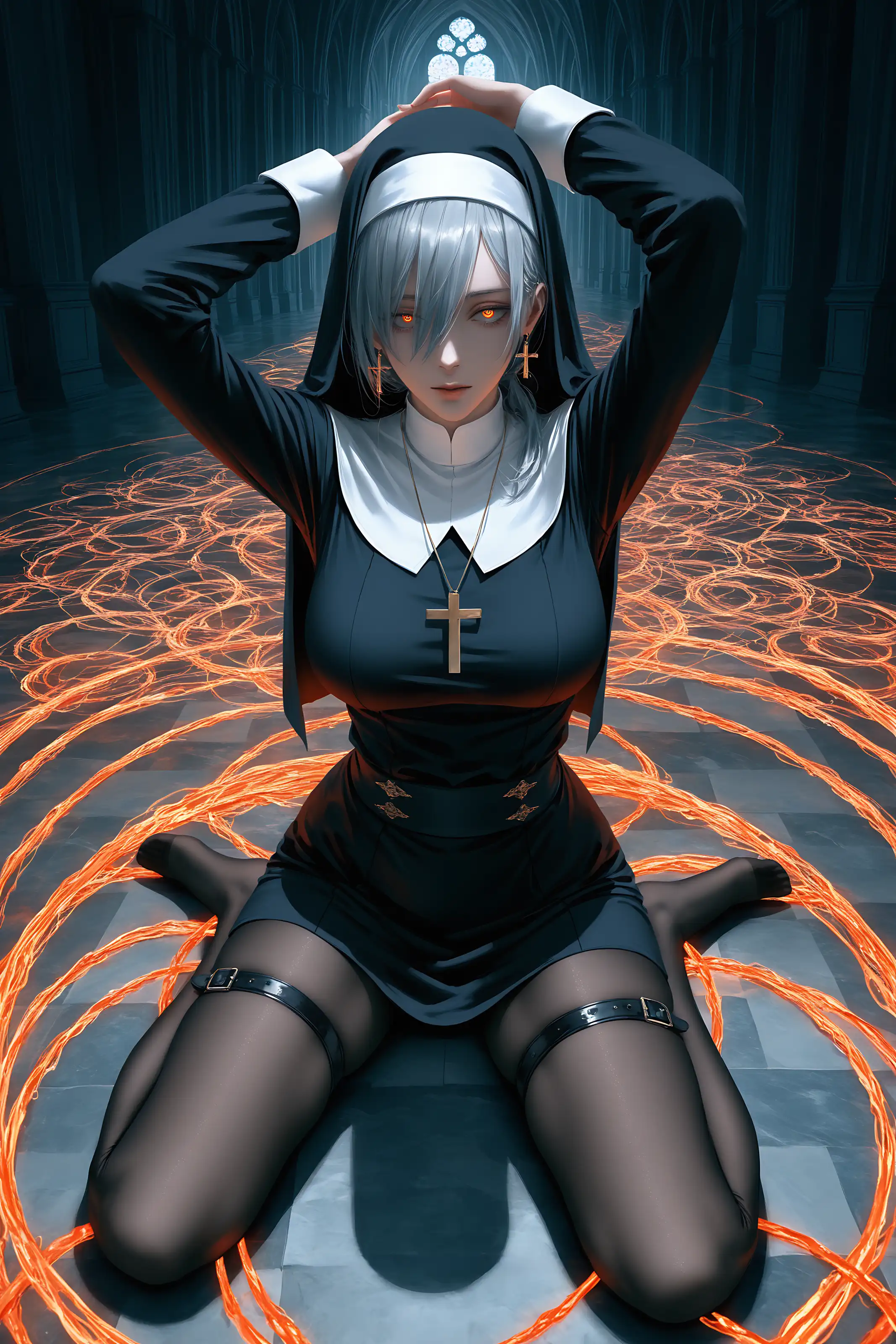 图片[2]-美图千千(在线看图)[AI绘画] 修女 [19张]-美图千千(在线看图)美图千千