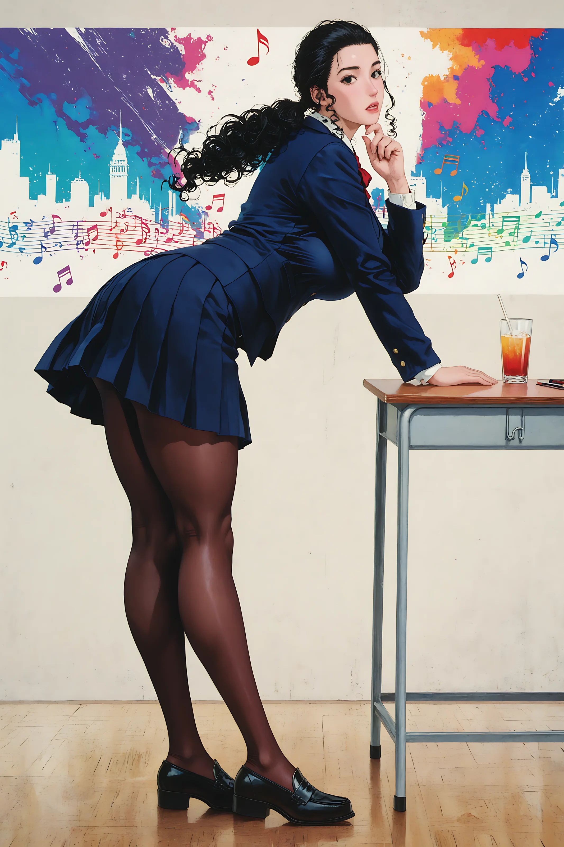 图片[4]-美图千千(在线看图)[AI绘画] 彩子 [14张]-美图千千(在线看图)美图千千