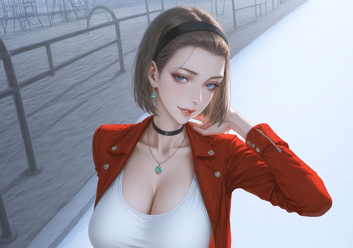 [AI绘画] 铃木园子 [30张]-美图千千(在线看图)美图千千