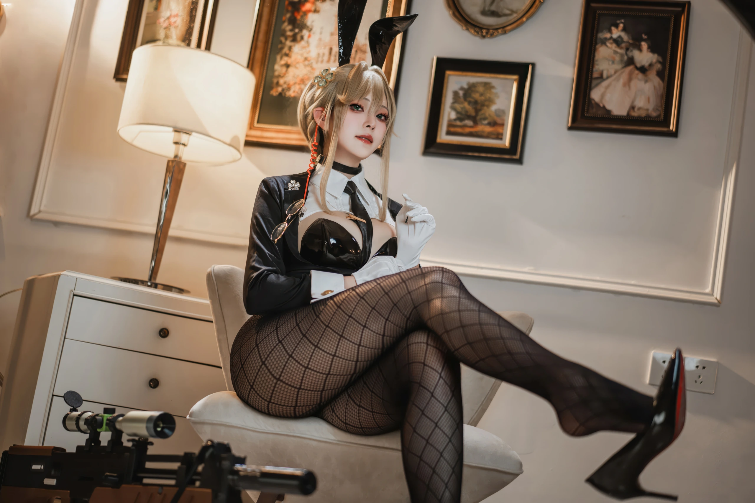 NIKKE 爱德 兔女郎-Natsuko夏夏子 [47张]-美图千千(在线看图)美图千千