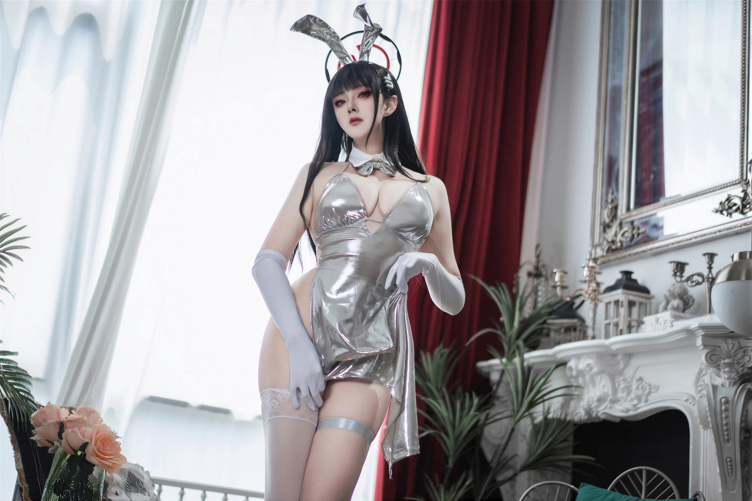 调月莉音礼服-Natsuko夏夏子 [72张]-美图千千(在线看图)美图千千