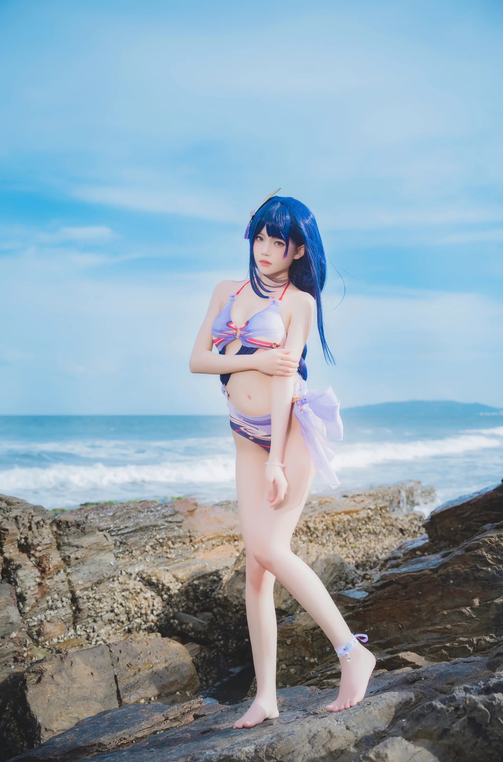 图片[2]-美图千千(在线看图)原神雷电将军 泳装-桜桃喵 [28张]-美图千千(在线看图)美图千千