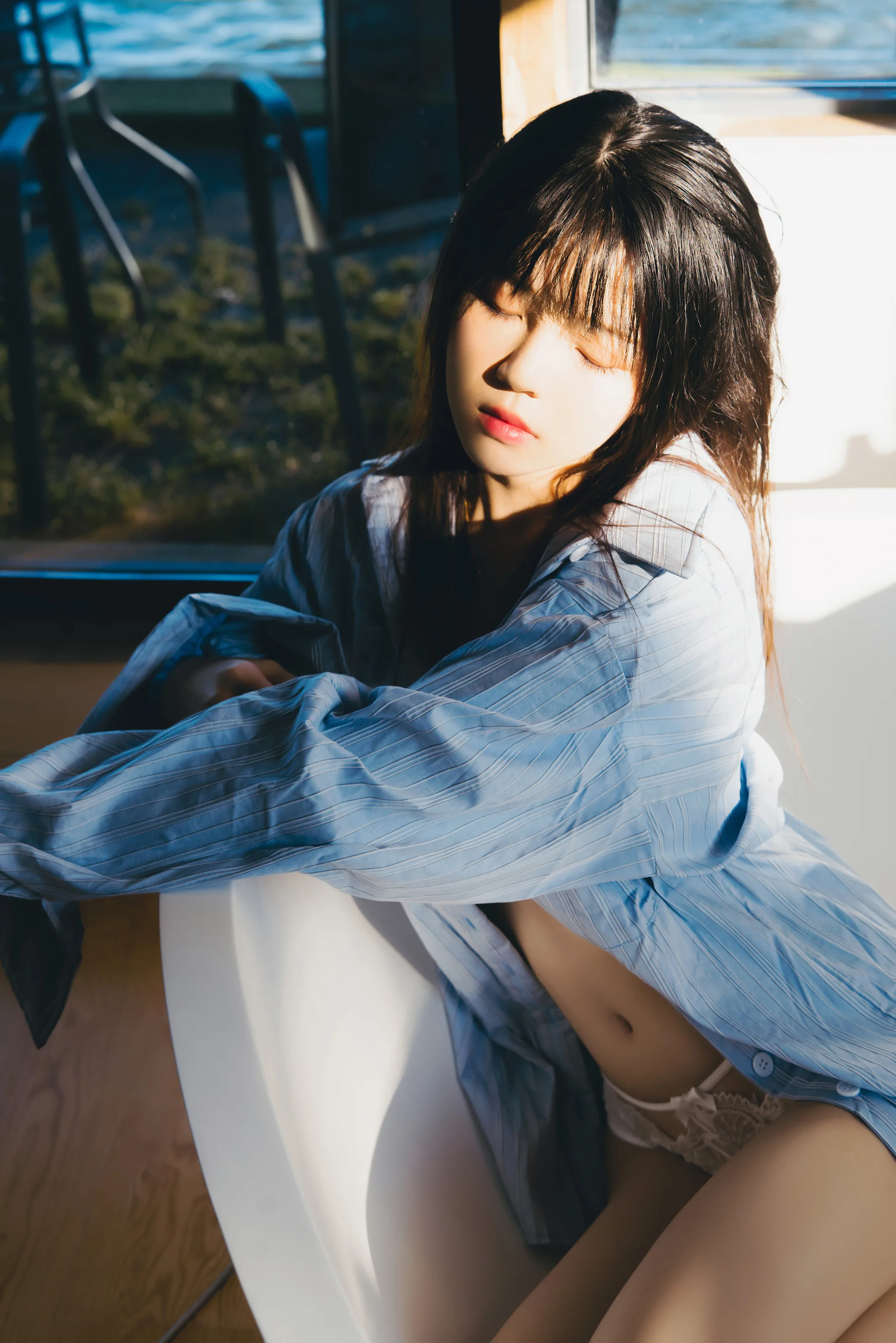 图片[7]-美图千千(在线看图)蓝衬衫-桜桃喵 [44张]-美图千千(在线看图)美图千千