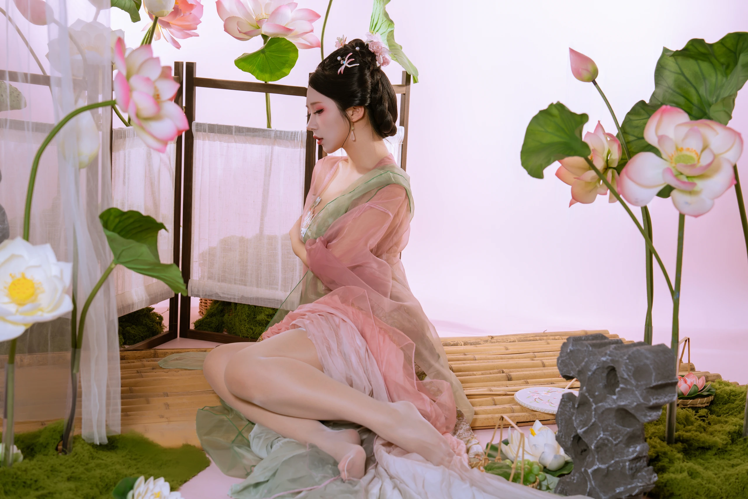 采莲-云溪溪 [31张]-美图千千(在线看图)美图千千